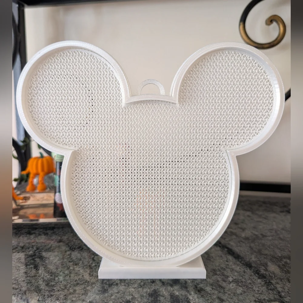 Mouse Shaped Display For Collectable Disney Pins Choice Of Colors